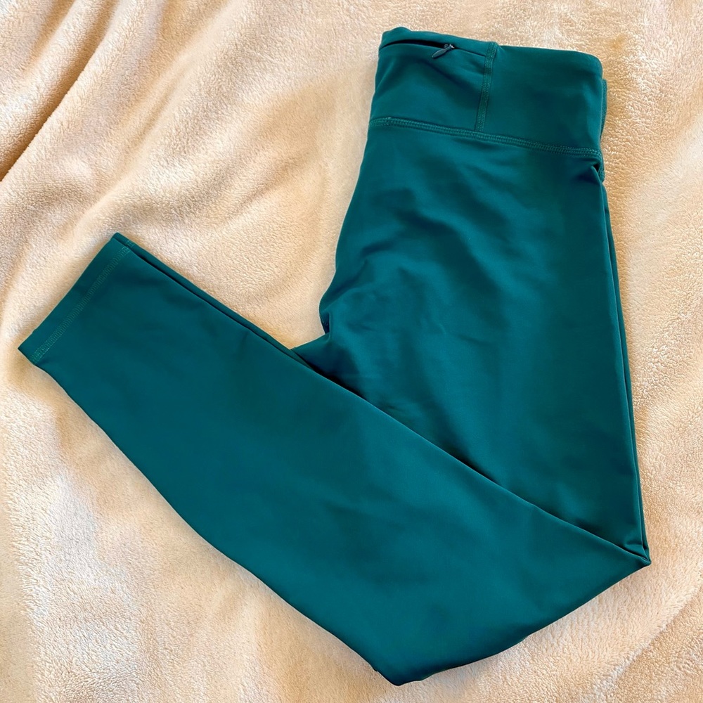 Fabletics Green Salar Solid Cold Weather Leggings - image 8